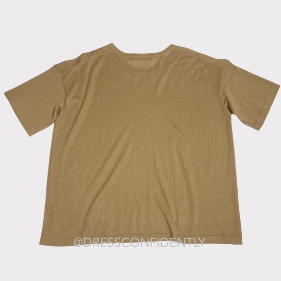 JENNI KAYNE Cashmere Tee - Toast - Picture 6 of 7